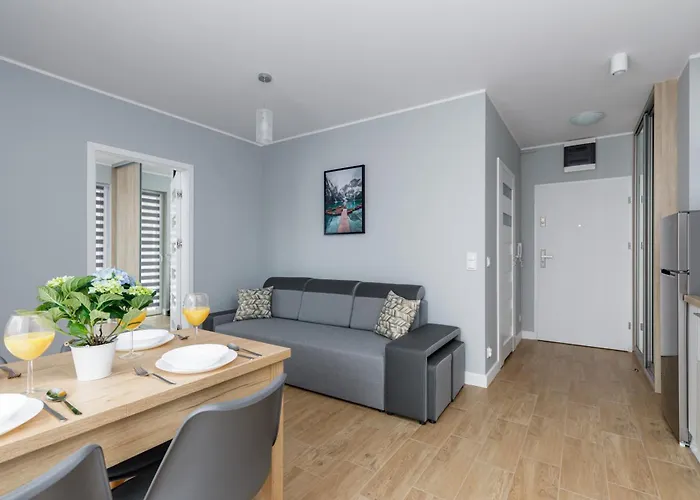 Lägenhet Seaside Rybacka With Parking By Renters Międzywodzie